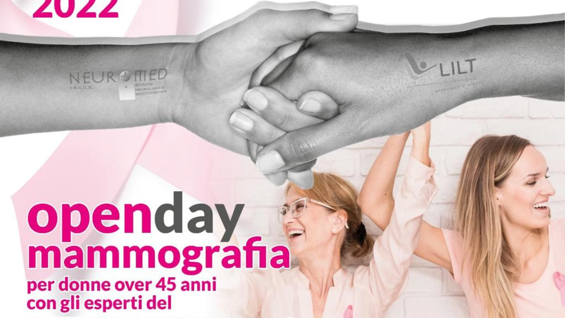 Open Day Mammografia al Neuromed di Pozzilli. Appuntamento per sabato 22 ottobre 2022.